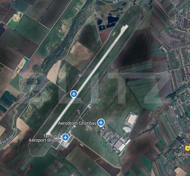 Teren extravilan de vanzare, 11.800 mp, zona Aeroportul Ghimbav