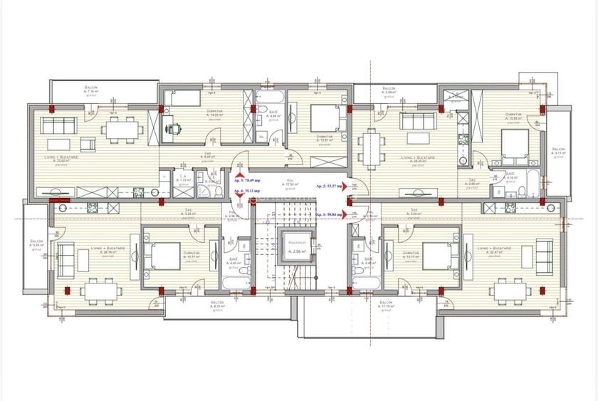 Teren cu autorizație | apart-hotel | 2S+3R+ER | Bună Ziua - 11
