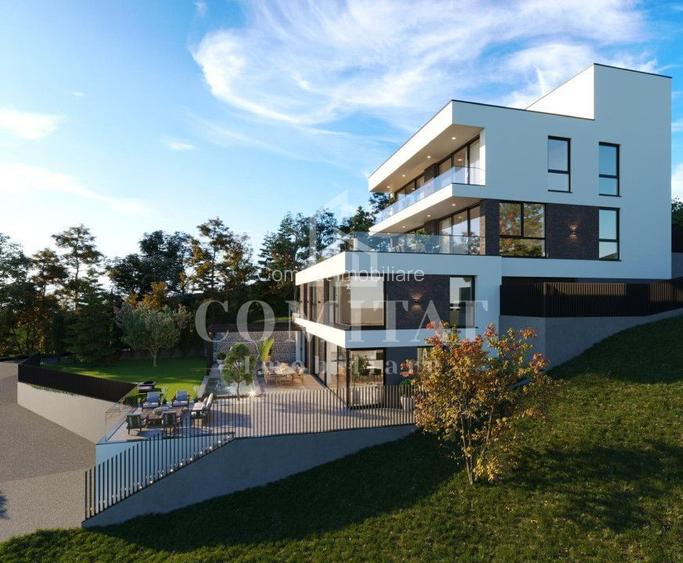 Casă generoasă cu panoramă și 256 mp terasă circulabilă - 27