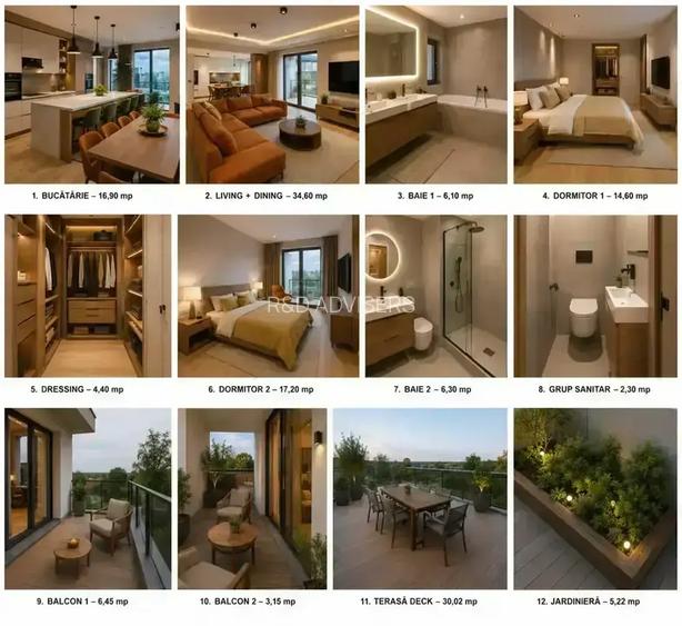 Apartament Penthouse 3 camere sut 158,43,  zona Dacia-Eminescu - 7