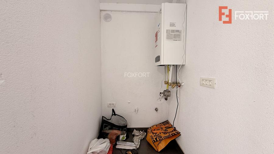 Duplex de vanzare, 3 camere + teren 330 mp, Mosnita Noua - 13