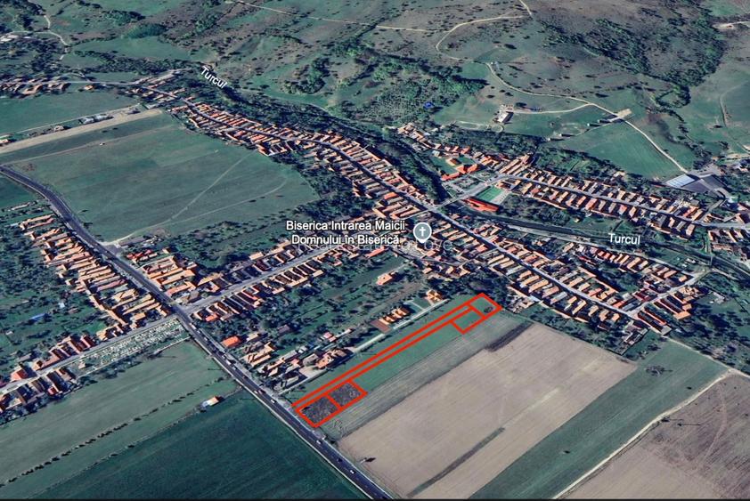 Teren plat P +4 Bran, panoramic munți, DN73, toate utilitățile - 10