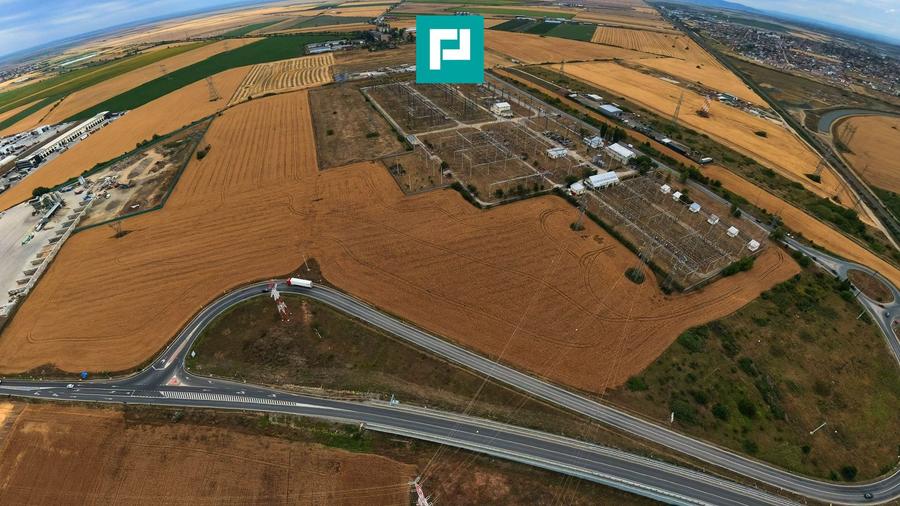 Teren strategic 8.947 mp pentru proiect BESS