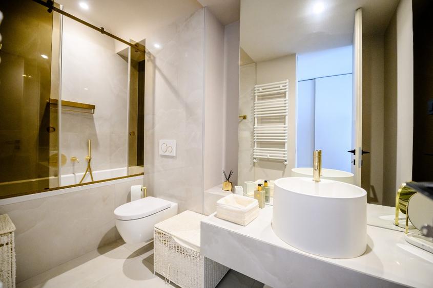 3 camere premium în Cortina North Pipera – Mobilat și utilat complet + Parcare