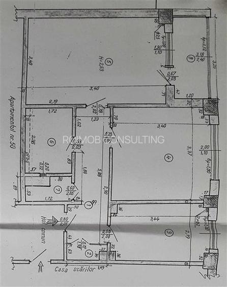 Banu Manta, apartament 2 camere decomandat, etajul 10