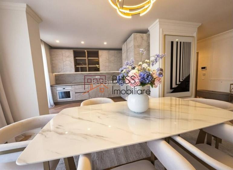Apartament 4 camere, 120 mp, mobilat high-end, balcon 41 mp - 6