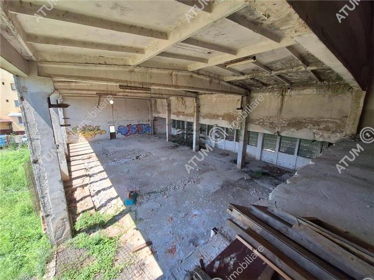 Spatiu cu suprafata de 500 mp si teren de 1159 mp in zona Strand Sibiu