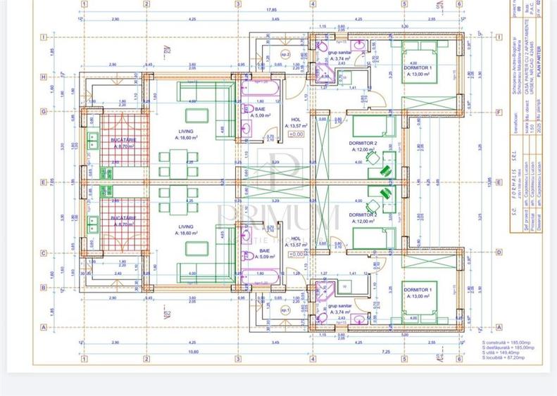 Comision 0 - Duplex modern - canalizare - zona accesibila