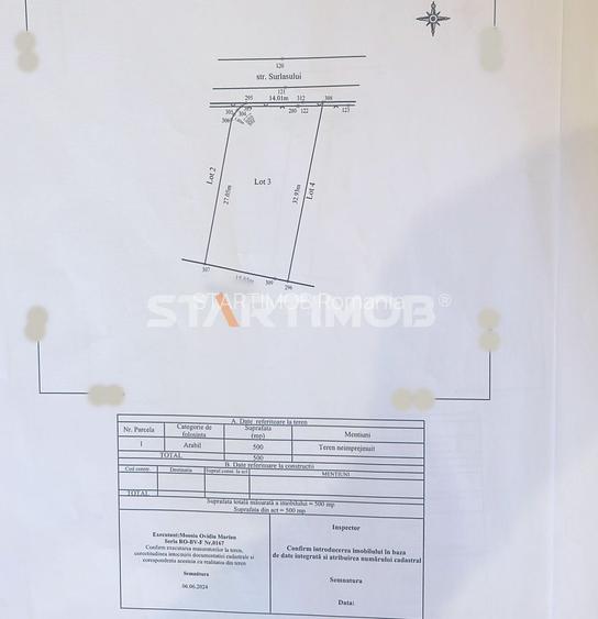 Teren intravilan 500 mp Stupini - 11