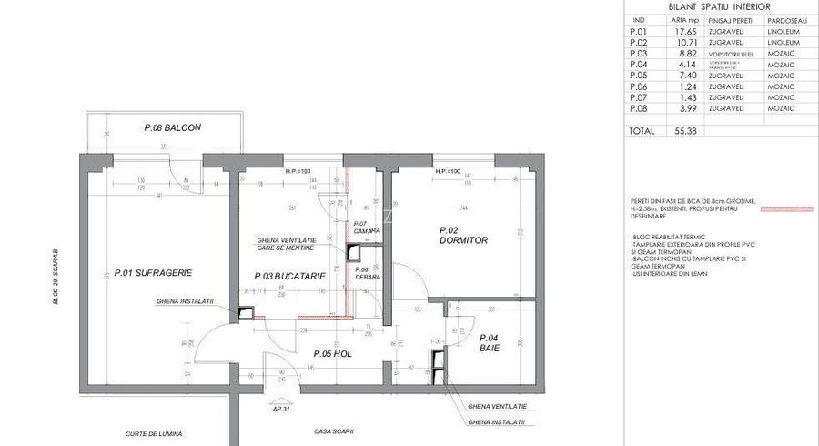 Apartament 2 camere-decomandat-renovat-zona Banu Manta - 12