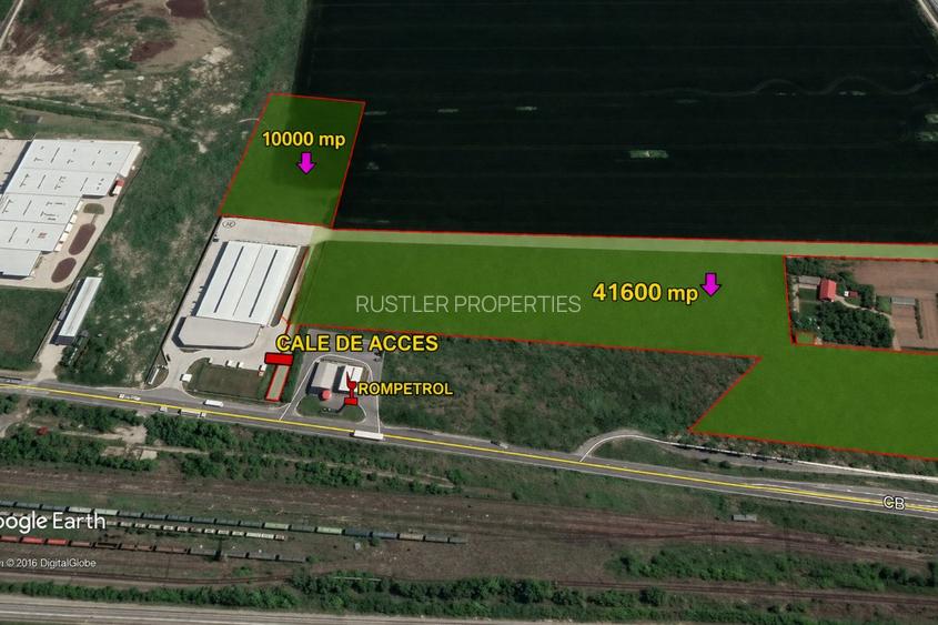 Vanzare teren 41.600 mp – Glina, cu acces direct la Centura Bucuresti si A2 - 2