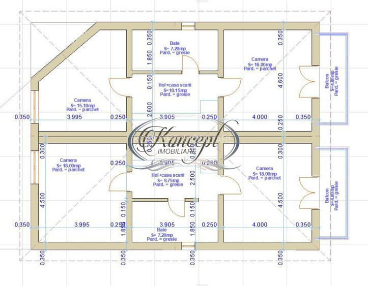 Duplex modern pe strada Fagului intr-o zona retrasa - 2