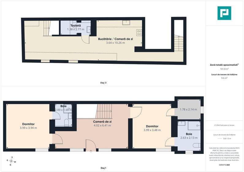 Apartament spațios cu 3 camere, zona centrală - 8