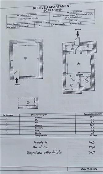 2 studiouri pretabile rezidential/ circuit turistic, Centrul istoric, Strada Pos