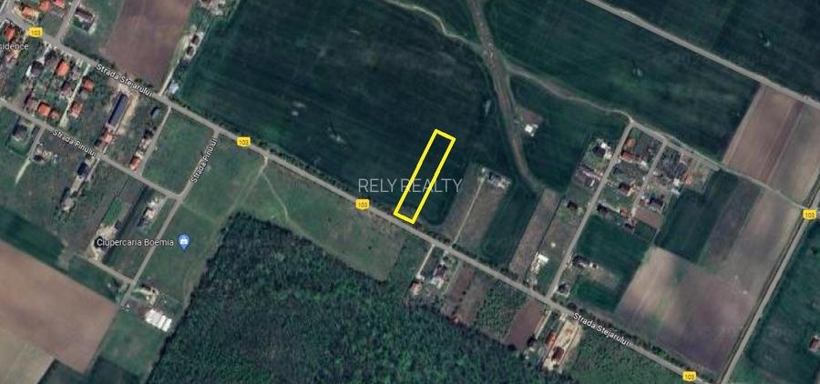 Vanzare teren intravilan Magurele / 2.500 mp / D: 17.55 m - 2