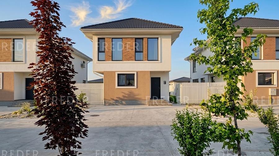 Casa cu 4 camere in complex rezidential Tunari