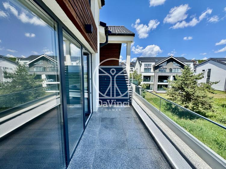 Penthouse 4 camere, 2 bai, intabulat, la cheie -