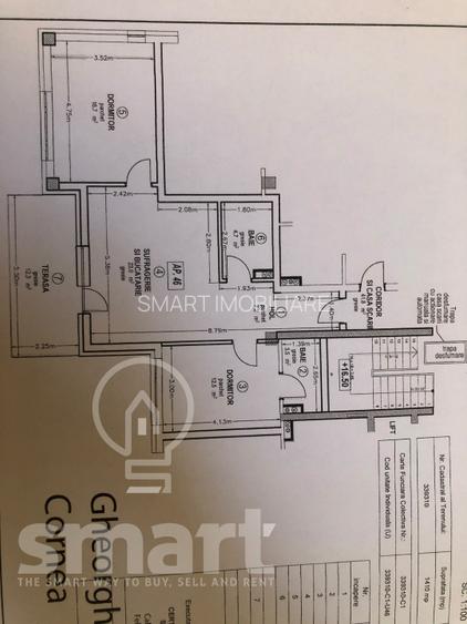 Apartament 3 camere de vanzare panoramic 67 mp 2 bai Dambu Rotund - 8