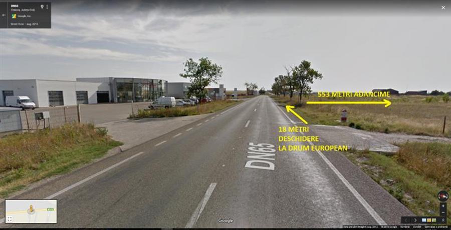 Teren de vanzare in zona Peugeot