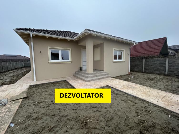 Direct de la Dezvoltator !!! Casa Individuala pe Parter cu 3 dormitoare
