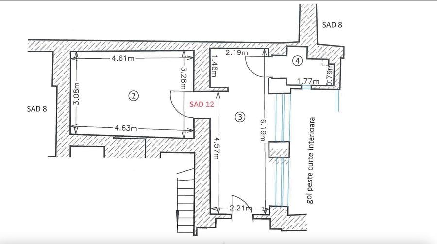 Spatii de birouri Ultracentral suprafață de 31,7 mp