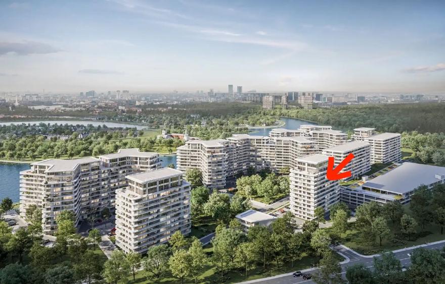 Apartament nou de vanzare, 2 camere situat în complexul One Lake District,
