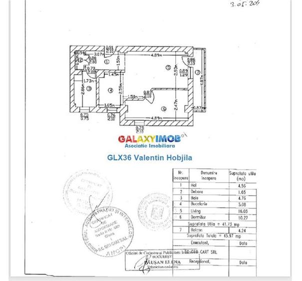 Vanzare apartament 2 camere Greenfield Onix mobilat - 8
