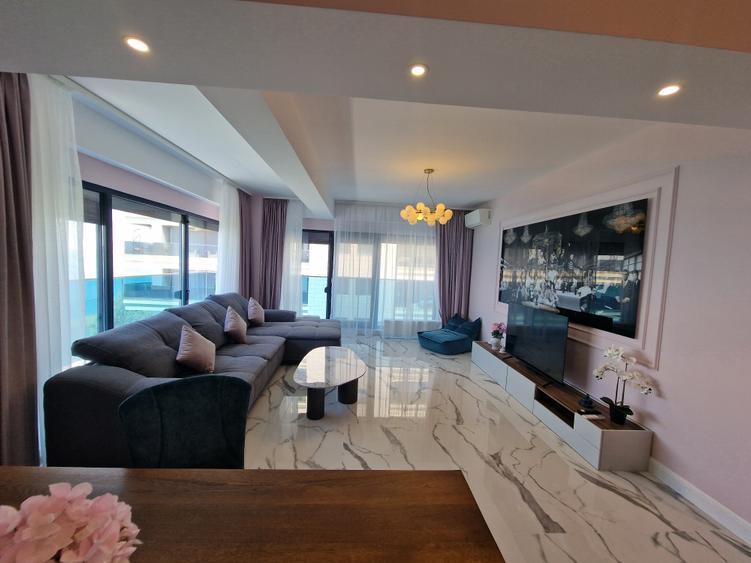 Statiunea Mamaia - 2 camere 93mp cu vedere frontala Lacul Shiutghiol, parcare