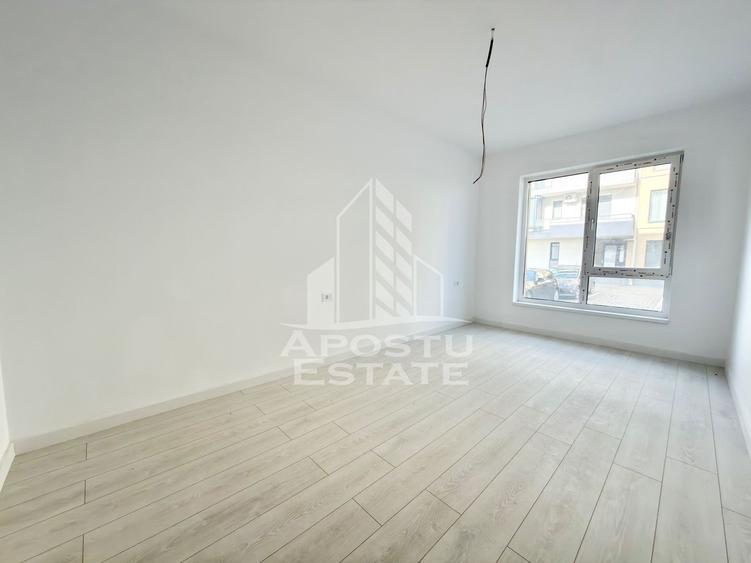 Apartament cu 2 camere 54 mp utili la parter finalizat la asfalt Giroc