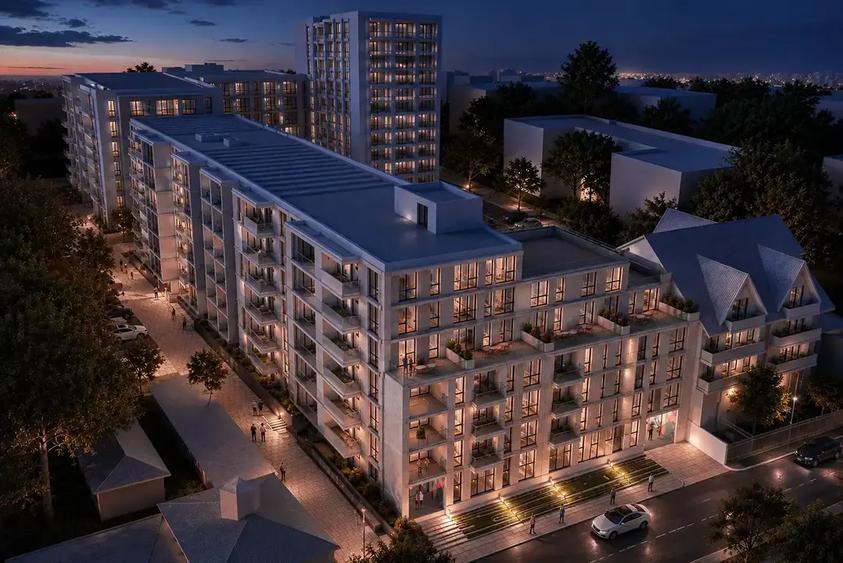 Garsonieră în ansamblu nou, Ghica Apartments - faza ll