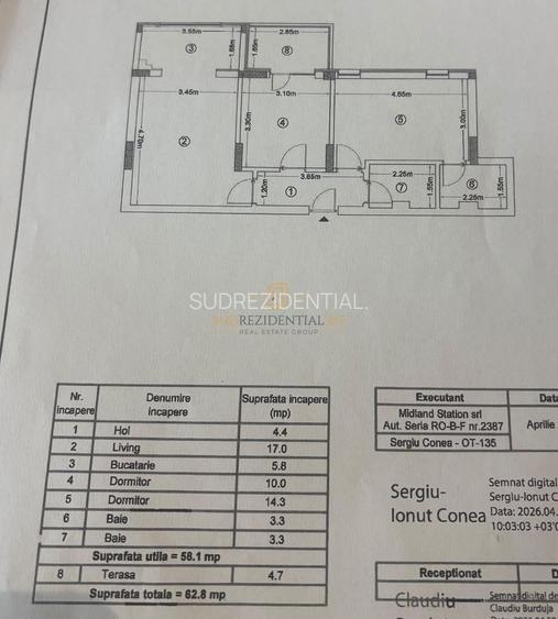 Apartament cu 3 camere de vanzare, imobil nou, Bragadiru - 1