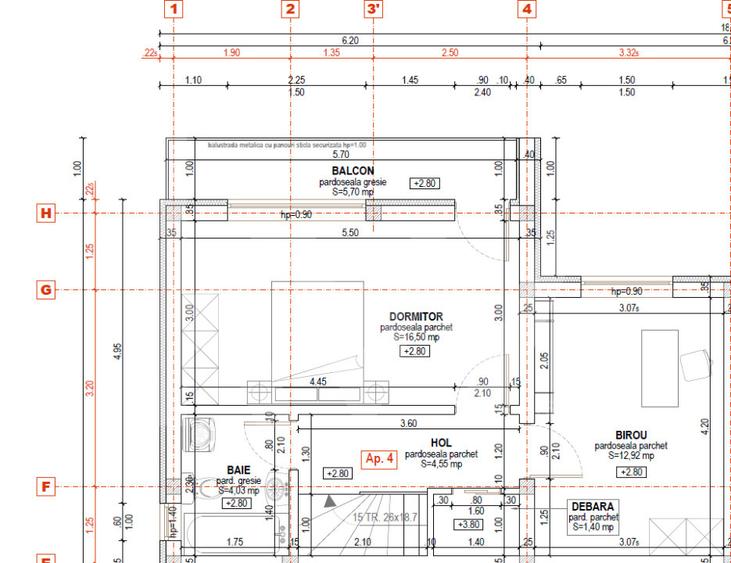 Casă Arhitecților – 82 mp utili, 170 mp curte, 2 locuri de parcare