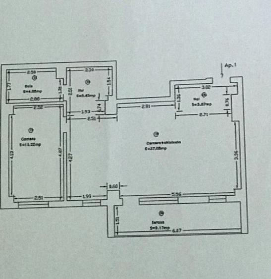 Parter, 2 camere, ansamblul residential Toronto, Calea Torontalului
