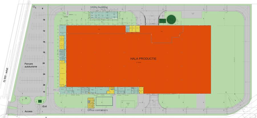 Închiriere Platformă Industrială Majoră în Ineu