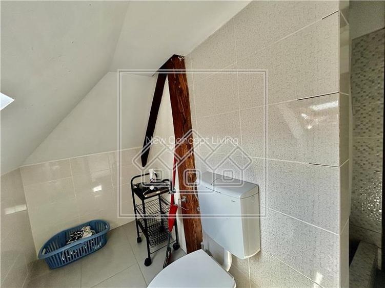 Casa individuala in Sibiu, 373mp teren, 8 camere, pretabila investitie - 16