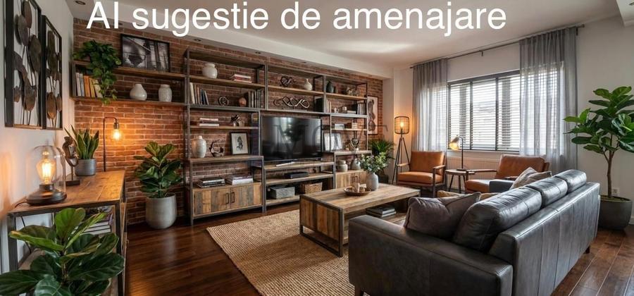 3 camere decomandate- CĂMINUL UNEI FAMILII aflate la început de drum