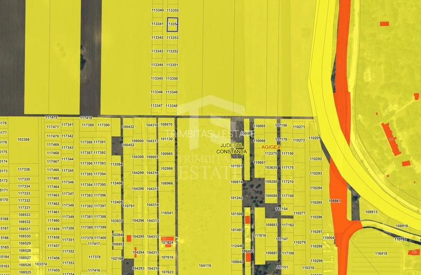 3 loturi teren intravilan 400mp zona Agigea RO-RO - ideal investitie - 2