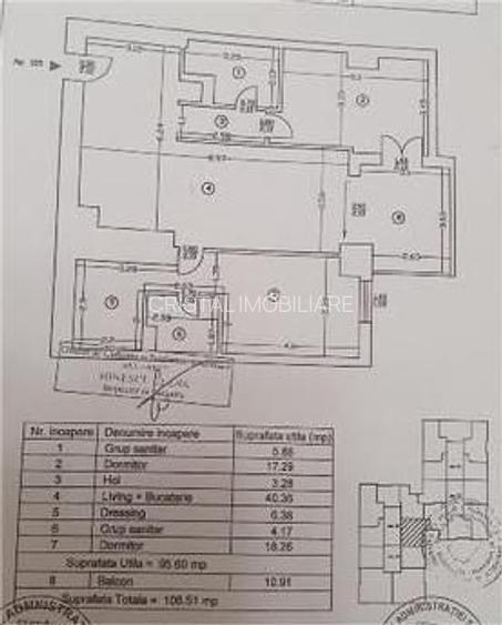 Apartament exclusivist 3 camere + dressing Upground, finisaje premium, terasă - 12