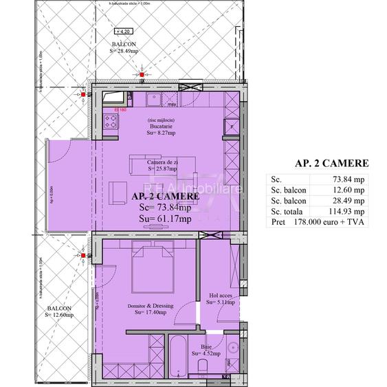 2 Camere - Sebastian - Predare in 2027 - 2