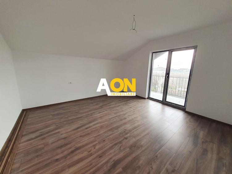 Casă nouă P+M, 5 camere, încălzire pardoseală, Alba-Micești, stânga