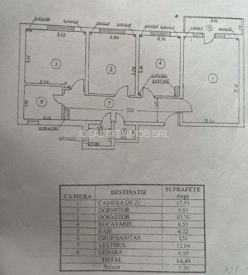 Vanzare apartament 3 camere Calea Ferentari - 6