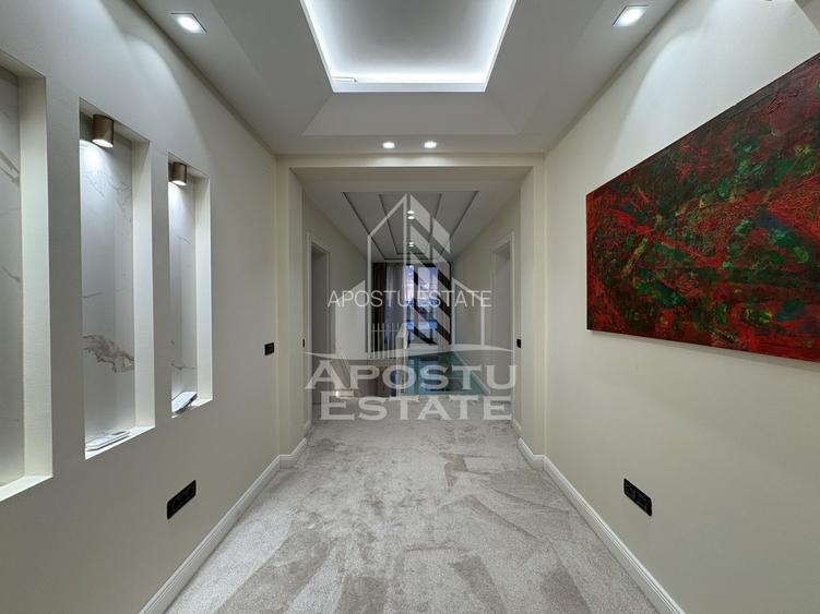 Vila de lux cu piscina incalzita de vanzare in Mosnita Noua | 4 camere - 20