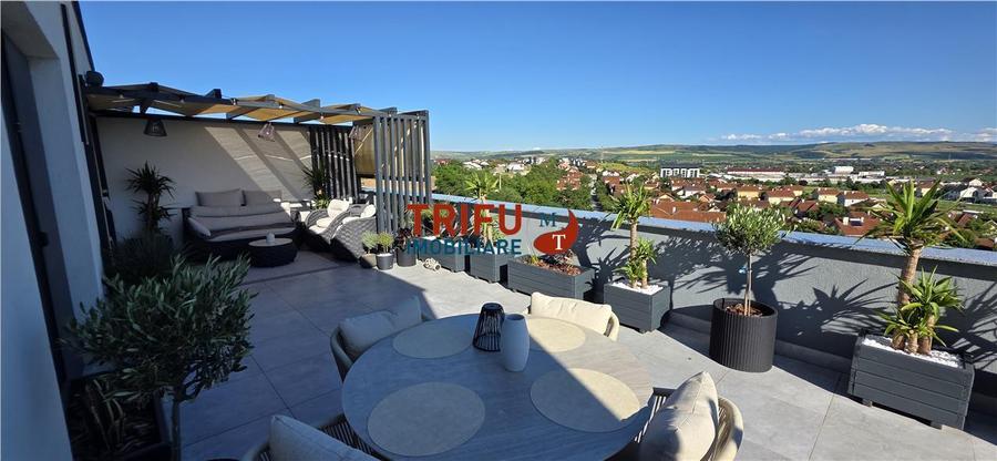 Penthouse luminos și modern, 68 mp, zona Brândușei