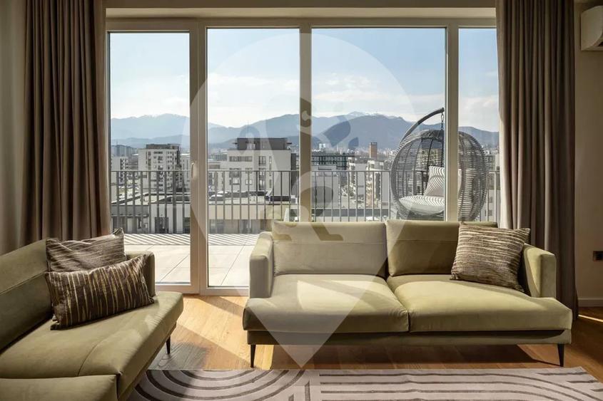 Penthouse premium | 3 camere |  Coresi |  2 terase | Vedere Tâmpa | Parcare