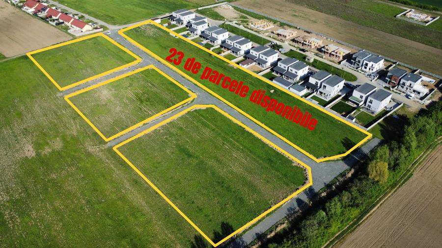 Parcele Teren - Duplex sau Casa Individuala - Bucovat - Comision 0%