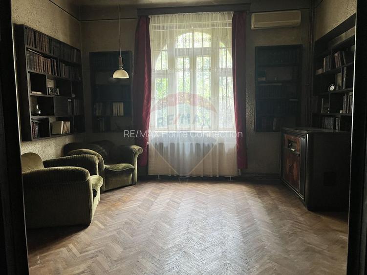 Casă interbelică de închiriat – Str. Barbu Văcărescu nr. 33 - 34