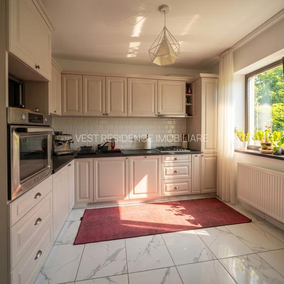 Duplex cu 4 camere, stil mediteranean. Complet mobilat/utilat - 15