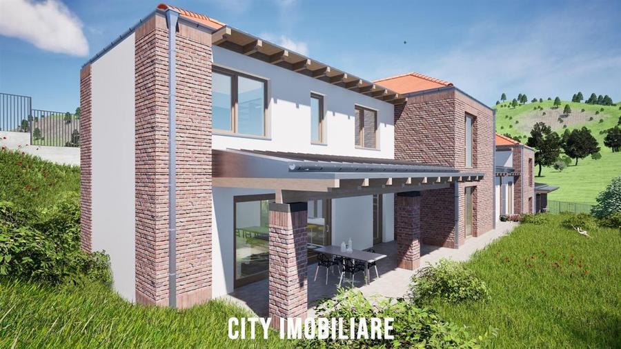 Teren intravilan 1.375 mp cu Proiect autorizat pentru duplex, Feleacu