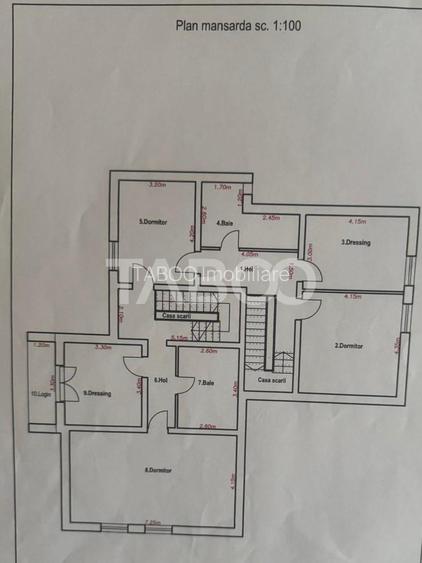 Casa de tip duplex 4 camere 140 mpu 2 bai zona Veterani in Sibiu - 1