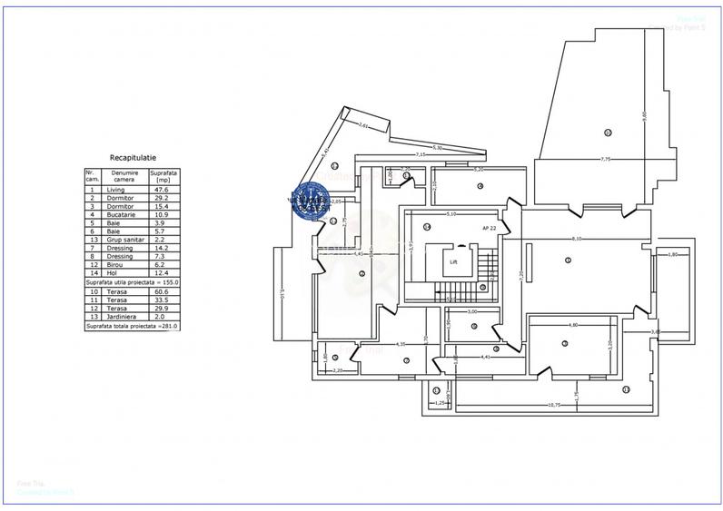 Mosilor Boutique II - Penthouse cu terasa de 60mp, priveliste libera 360grade - 5